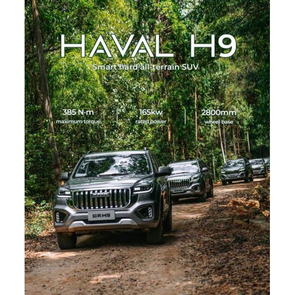 170km/H Haval H9 Second Hand Panoramic Sunroof Car Left Hand Drive 0