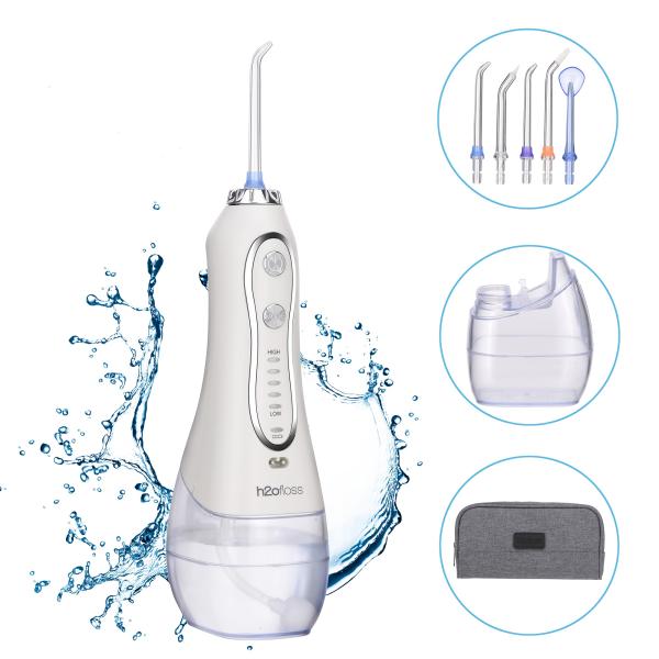 Oral Irrigator Dental Water Flosser 1200-1400 times/Min With 300ML Water Tank