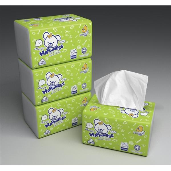 China Plastic Bag Facial Tissue Paper wholesale