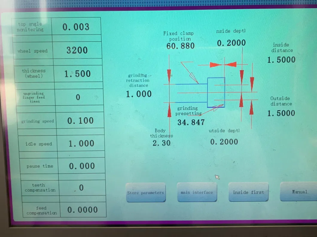 2020 Tct Saw Blade Vgrind Grinding Machine