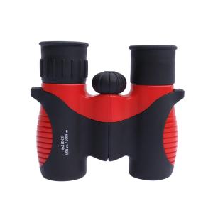 China 10x22 Red Compact Binoculars For Kids High Resolution Optics For 10 Year Old Boy wholesale