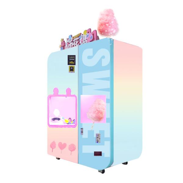 Quality Versatile Shapes And Colors Cotton Candy Maker Vending Machine For Unique Marshmallows for sale