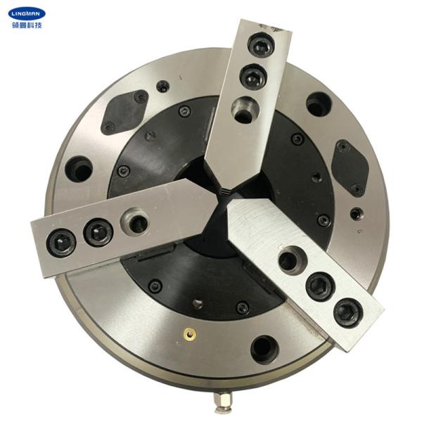 Quality High Speed Pneumatic Front Mount Chuck With Three Jaws for sale