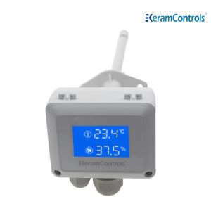 China Air Duct Mounted Temperature Humidity Transmitter Digital Output wholesale