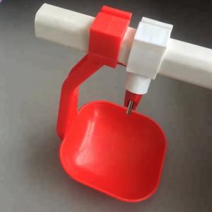 China Quail Chicken Poultry Feeder Drinker 25mm POM Nipple Cup Drinker wholesale