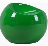 China Modern ABS Small Ball Chair Plastic Apple Stool Modern Chair Furniture wholesale