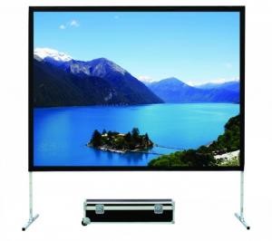 400 Inch Fast Fold Screens , Mobile Projection Screen For outdoor events , exhibitions