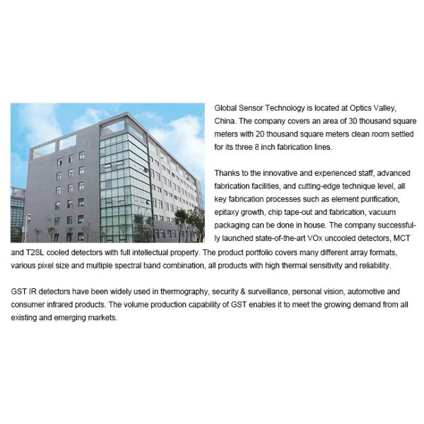 MCT Material HD MWIR Cooled Infrared Detector 1280x1024 12μM