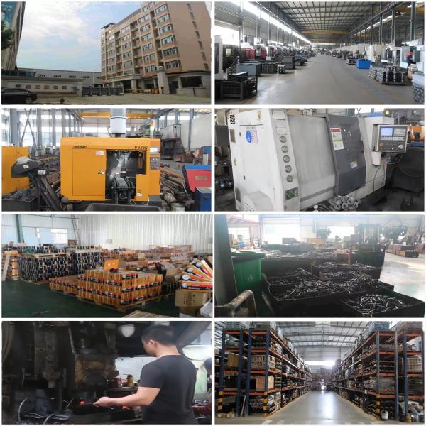 Hexagon DIN Excavator Track Bolts Metric 10.9-12.9 Grade Plain Carbon Steel Track Shoe Bolts