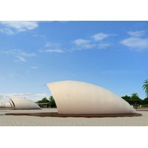 hot-dip galvanized steel Water Resistant Membrane Fabric Glamping Cocoon