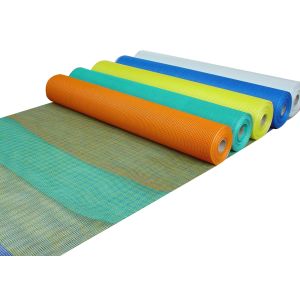 China 160gsm Fiberglass Mesh Fabric 4x4mm Construction Alkali Resistant wholesale