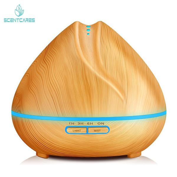 Quality Cool Mist 300ML Essential Oil Diffuser Wood Grain Aromatherapy Diffuser for sale
