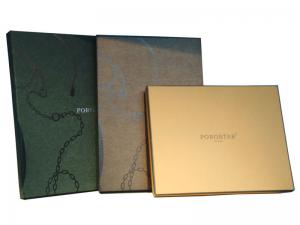 China Porostar Men’s Scarf Paper Boxes, Customized Coloured Keepsake Gift Box With Logo on sale