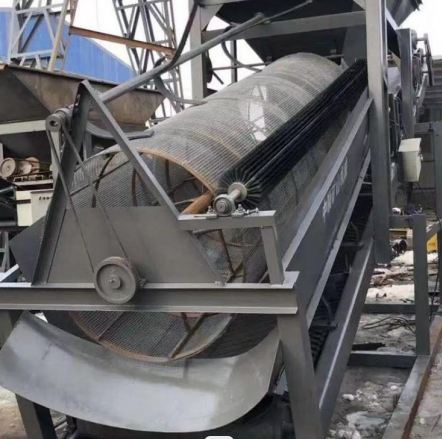 Special Anti Blocking Brush For Drum Sand Screening Machine, Roller Nylon Wire Brush