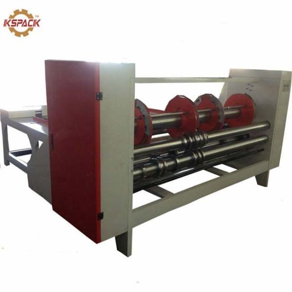 Chain Feeder Rotary Slotter Machine For Corrugated Carton Board