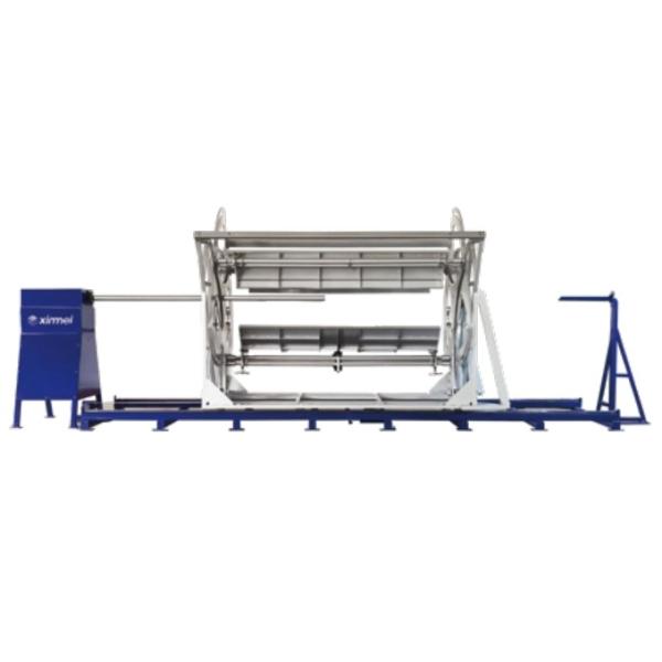 C518 Punching round foam Piercing Integrated in one Foam Drilling Machine set of Peeling machine