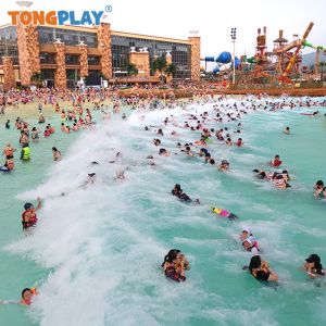Fiberglass Tsunami Wave Pool Big Artificial Water Park Equipment