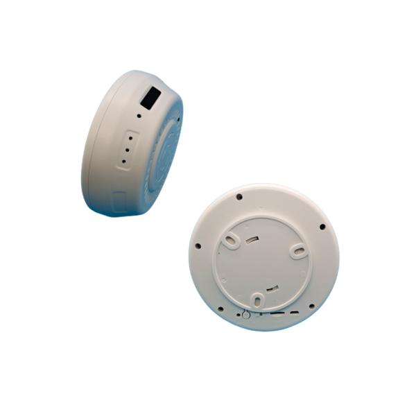 Quality Remote Access H.264 1.0 Lux Motion Activated Smoke Detector Camera White for sale