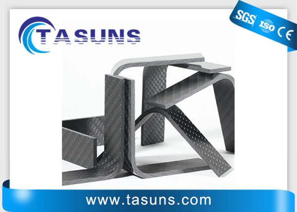 Quality 3k Carbon Fiber CNC Laser Cutting For Carbon Angle 500x500mm for sale