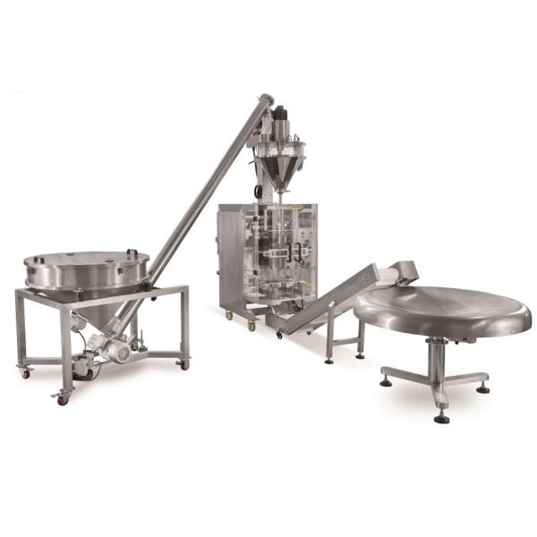 China 420mm Detergent Vertical Powder Packing Machine Filling 3KW Auger Filler wholesale
