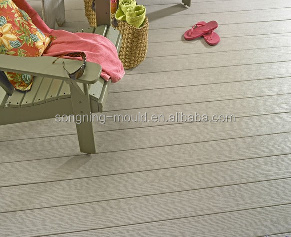 Modern Design Style WPC Outdoor Decking Floor for Easy Installation Engineered Flooring