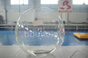 China Clear TPU Inflatable Water Walking Ball With Durable Tizip Zipper on sale