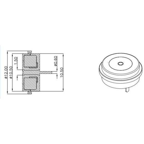 Gold Plating Waterproof Connectors Male And Female Magnetic DC Power Connector