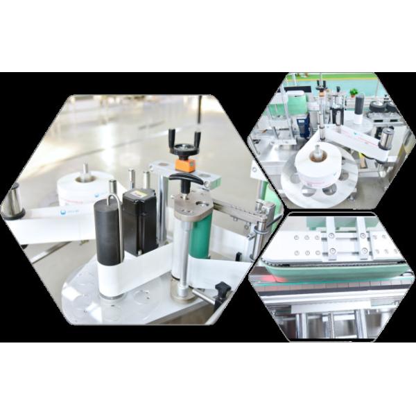 6000pcs H Fully Automatic Sticker Labeling Machine for disinfectant hand sanitizer gel