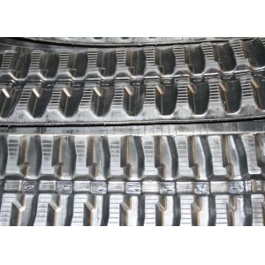 China 50 Links 250mm Wide Dumper Rubber Tracks With 72mm Pitch wholesale