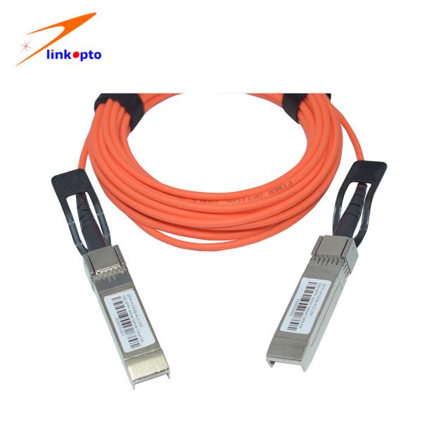 FCC 10M SFP To SFP+ 10G AOC Multimode Optical Cable