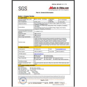 Guangzhou Greenspa Waterpark Equipment Manufacturing Co.,Ltd Certifications