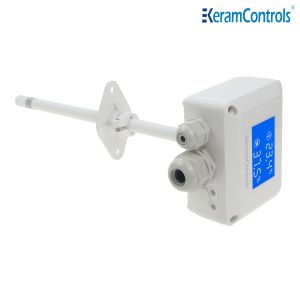 Air Duct Mounted Digital Temperature Transmitters 0-10V M16