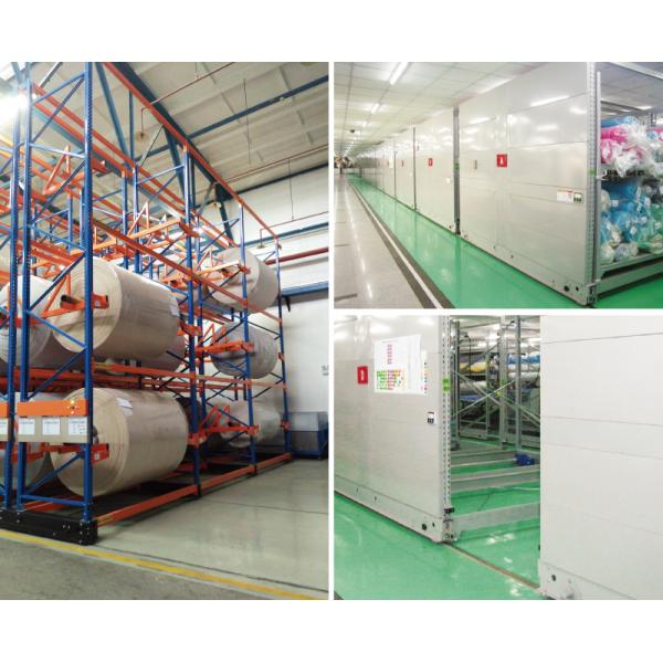 C02:High Density Steel Automatic Electric Movable Racking Warehouse Storage Electrical Motorized Mobile Rack