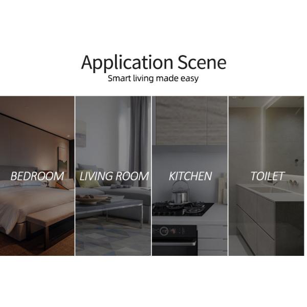 802.11B/G/N Tuya Wifi Dimmer Metal Frame Tuya Smart Dimmer Switch WIFI BLE