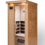 Computer control panel detoxification and dehumidification household sauna room