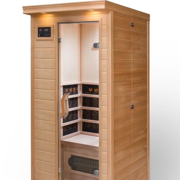 Computer control panel detoxification and dehumidification household sauna room