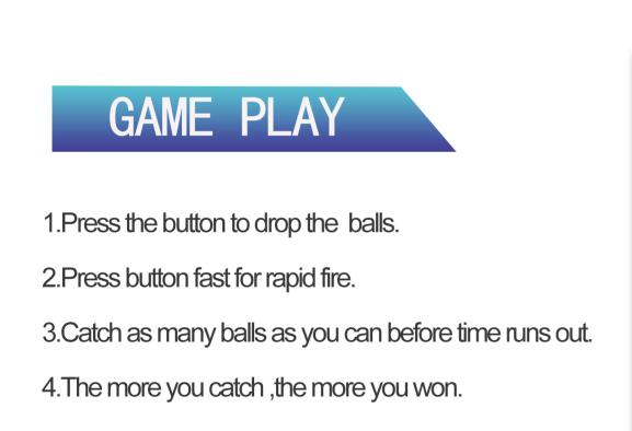 Coin Operated Dropping Ball Lottery Ticket Redemption Machine For Prize