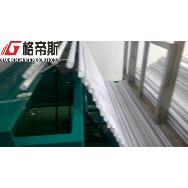 T8 Glass Tube Automatic Assembly Machine 1000pcs/h - 1200pcs/h Glue Dispensing System