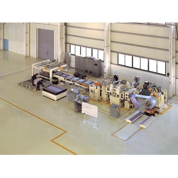 Energy Mining Metal Coil Flying Shear Production Line with 0.3-2.5x800 Cutting Speed