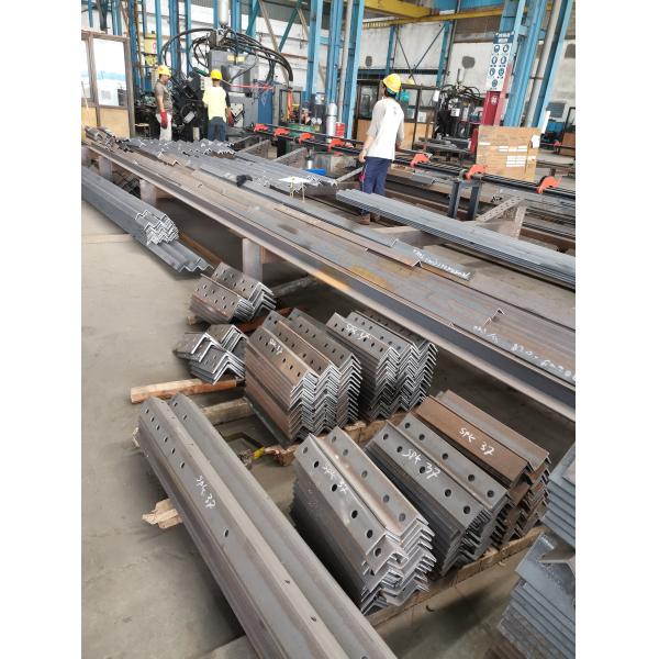 High Speed CNC Angle Drilling and Marking Line Model AMD2532 with 6 Drilling Heads