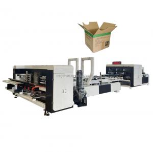 China High Speed Automatic Corrugated Box Folder Gluer Machine Advanced Design on sale