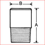 Forged Steel Bush : A-182/A105 S/W & SCRD,B16.11, Class 3000, Class 6000, Class 9000,Socket Weld (S/W) & screwed (SCRD)