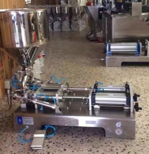 Semi Automatic Liquid Filling Machine For Paste Cosmetic Cream With Certificate
