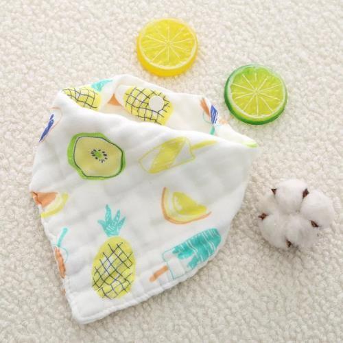 Quality Unisex Lovely Triangle Toddler Feeding Bibs Waterproof EVA Material for sale