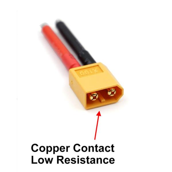 High Quality XT60 Male Female Plug Connector 12AWG Silicon Wire Lead Extension Cable for RC Lipo Battery FPV Racing Drone