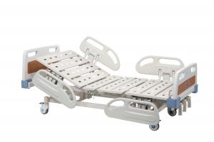 China Manual three function hospital bed 3 cranks for hospitalized patients flower bed on sale