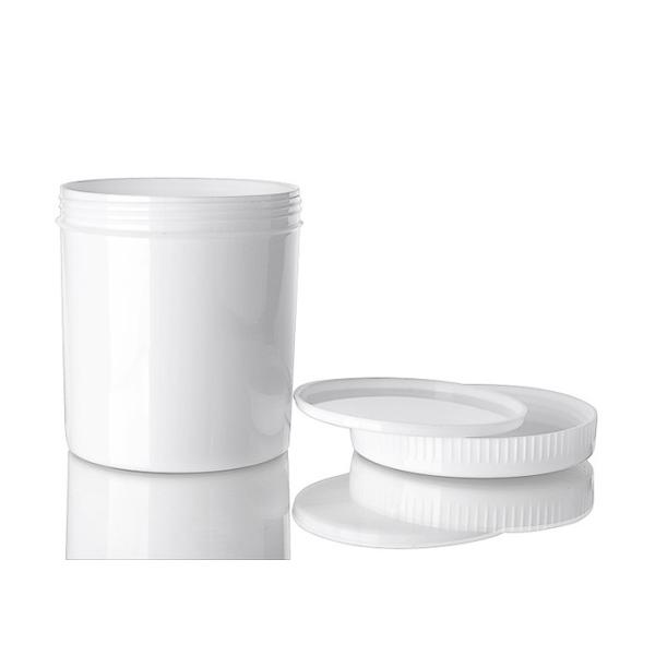 1000ml PP Wide Mouth Face Cream Jars For Powder Hair Film