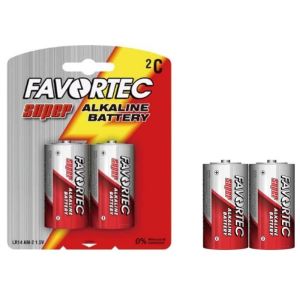 Buy cheap High Efficiency Dry Cell Alkaline Batteries LR14 C AM2 High Density Current from wholesalers