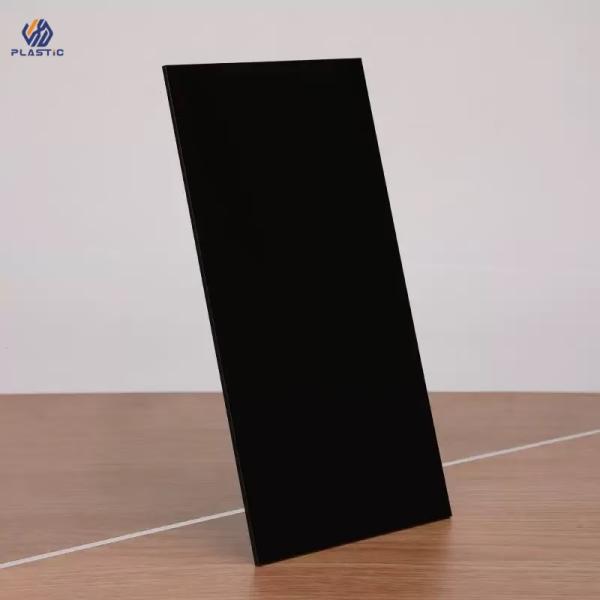 Glossy Or Matte Finish Black Color Acrylic Sheet No Fade Colour For Outdoor