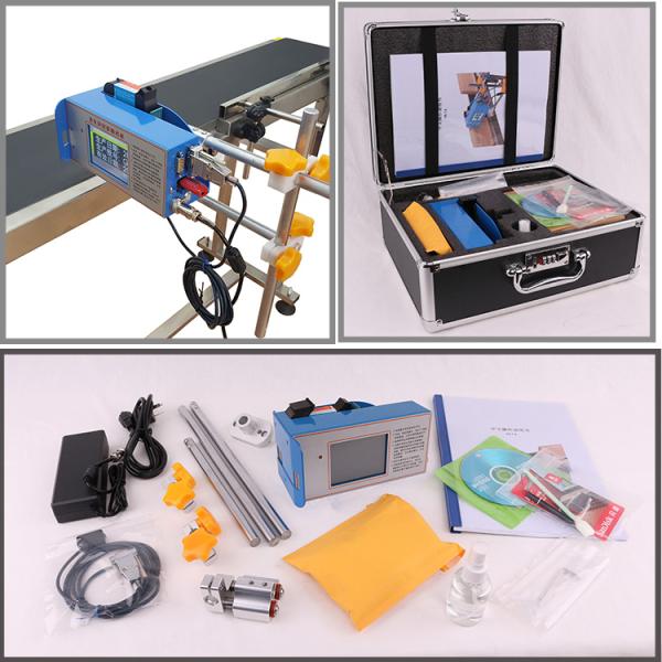 Carton Expiry Date Logo Printing Continuous Inkjet System Coding Machine